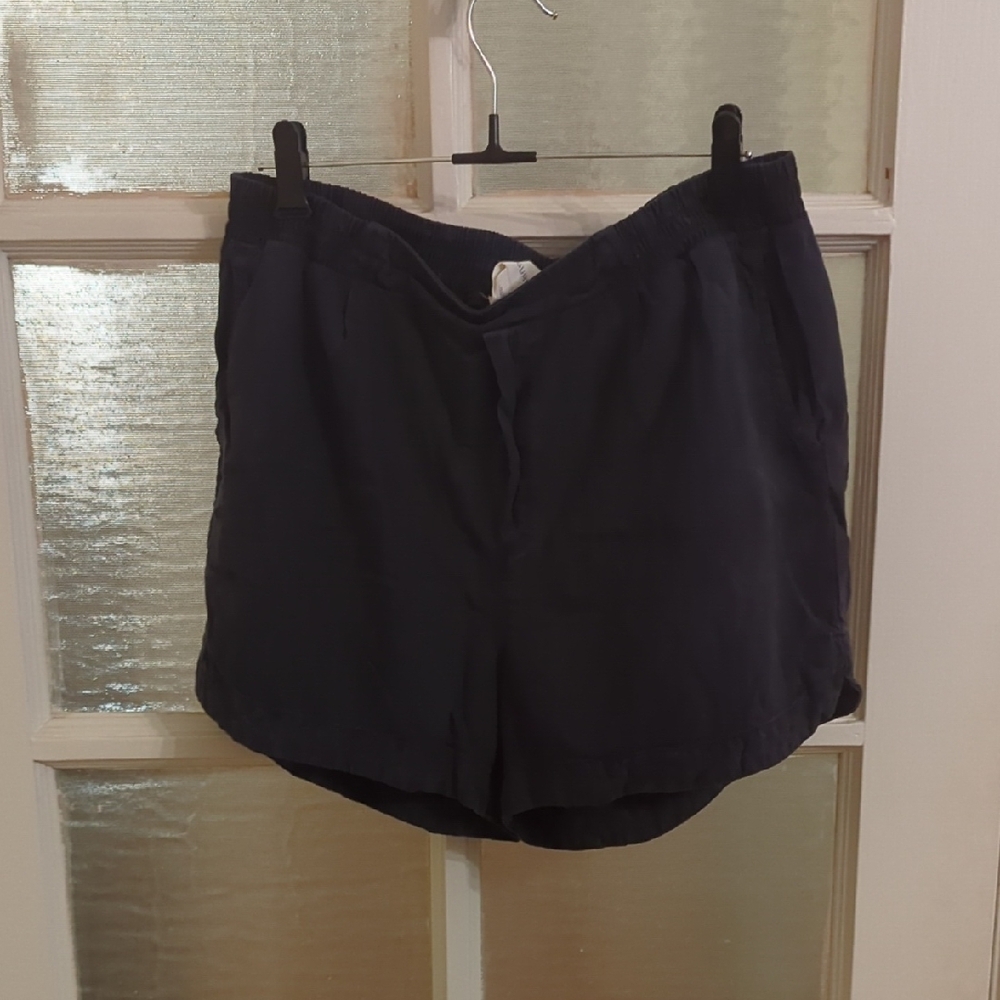 Treasure & Bond Blue Athletic Shorts Lightweight Mid-Thigh
